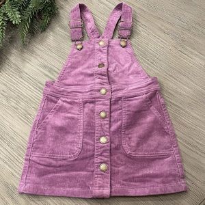Jamie Kay girls sz 6 jumper dress purple